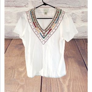 Orvis boho cute top, size small